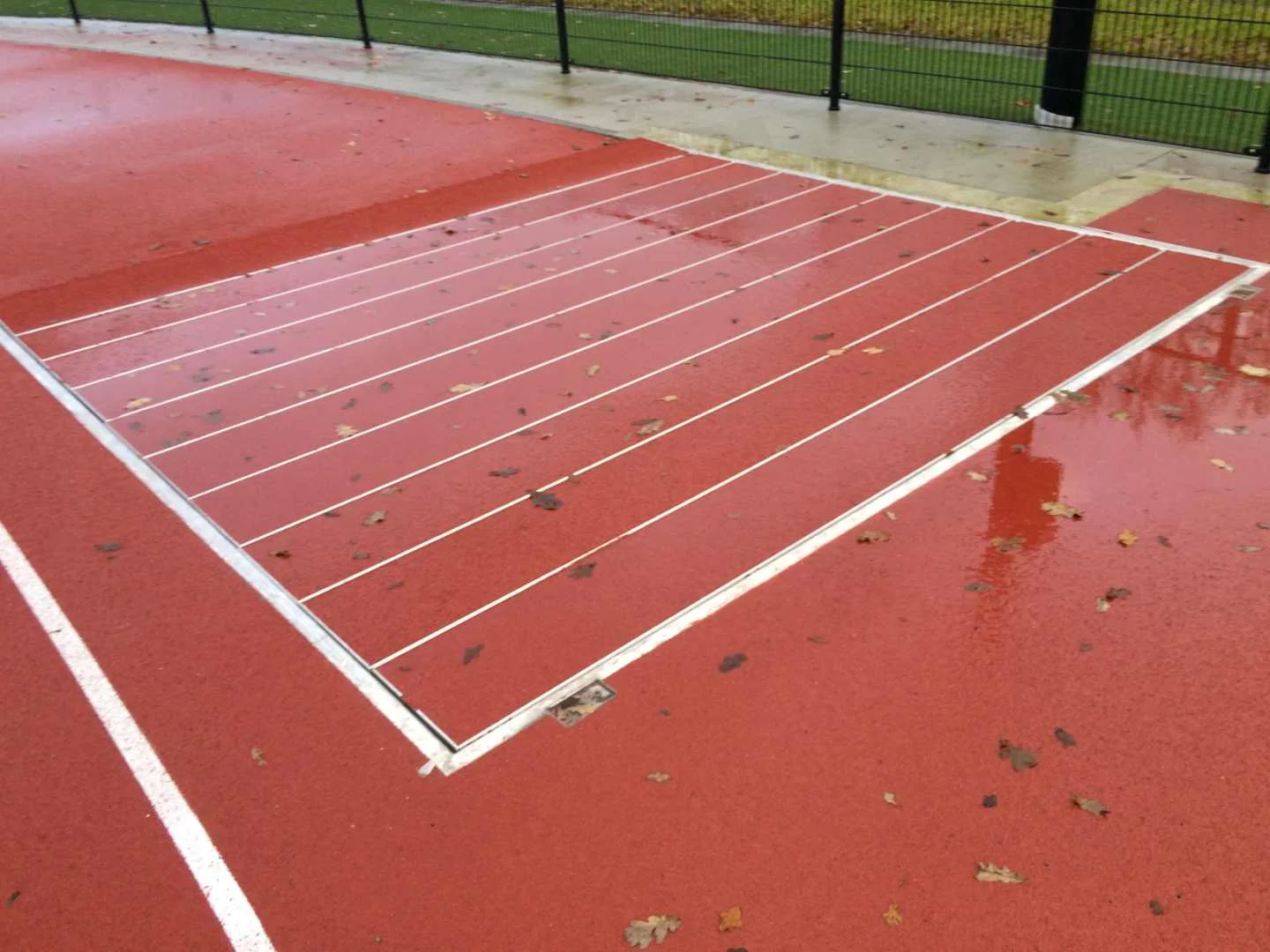 Cover for steeplechase water jump
