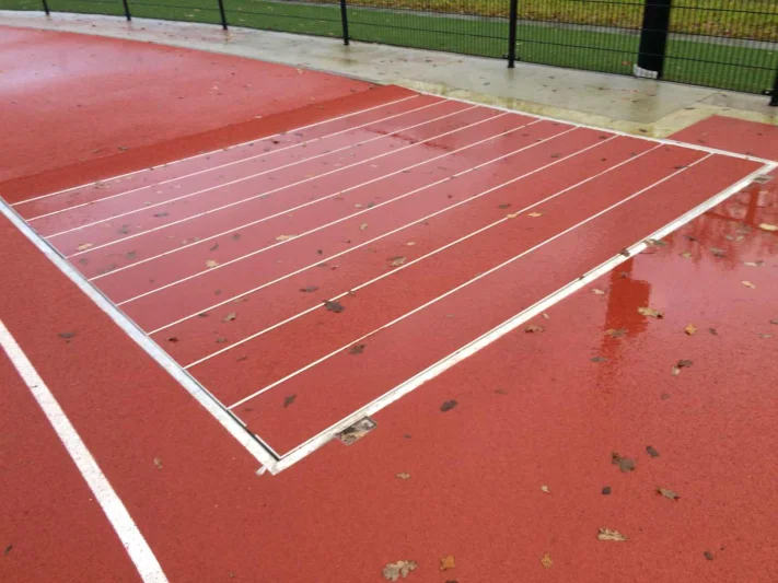 Cover for steeplechase water jump