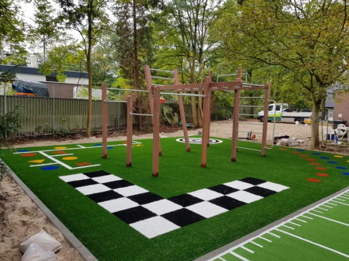 multifunctioneel outdoor fitnesstoestel fysiopraktijk