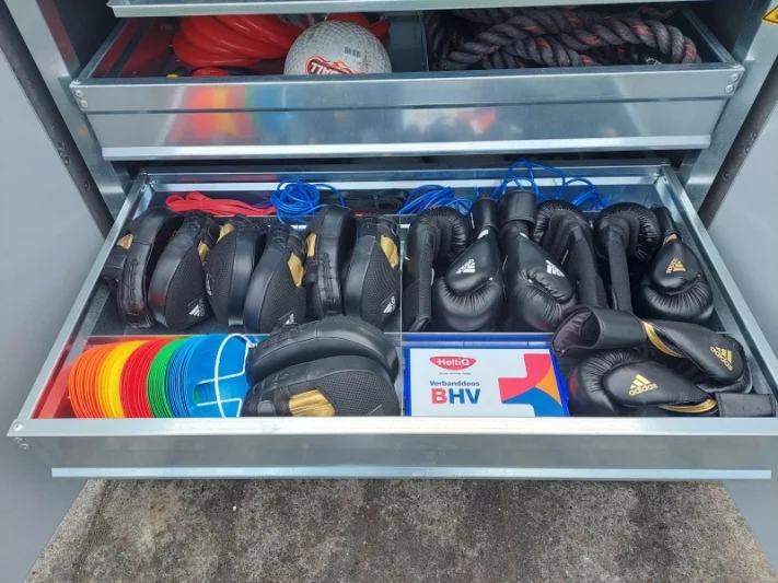 Sportbox leiden materialen