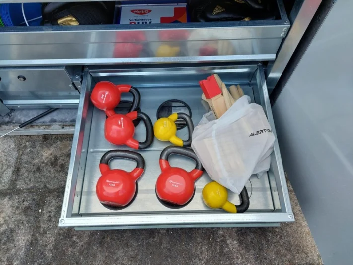 Inhoud sportbox leiden