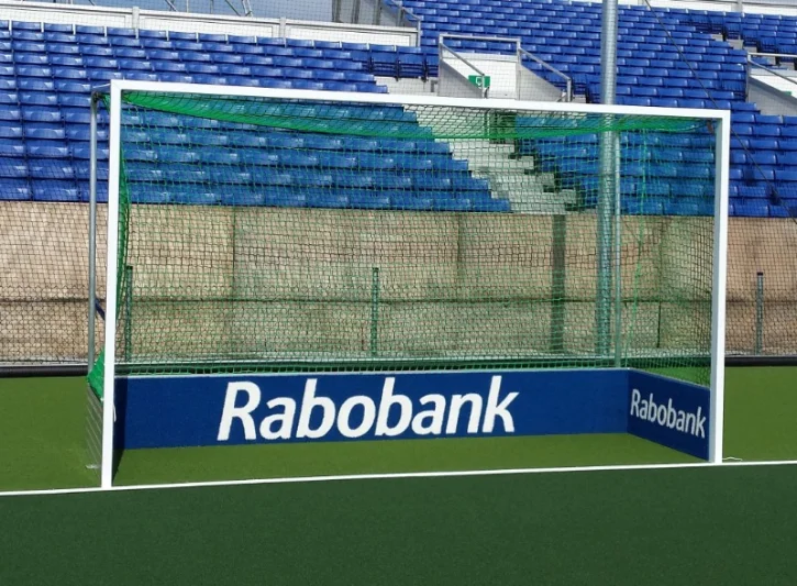 Hockeydoel met logomat