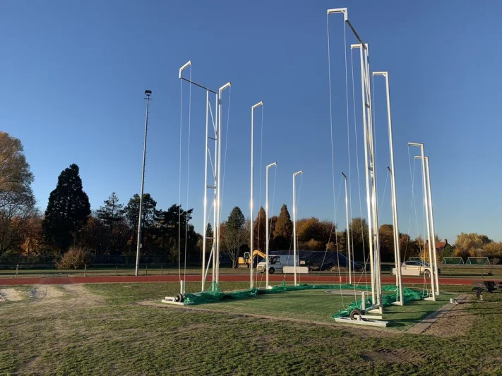 Standard aluminium protective cage (7-10 metres)