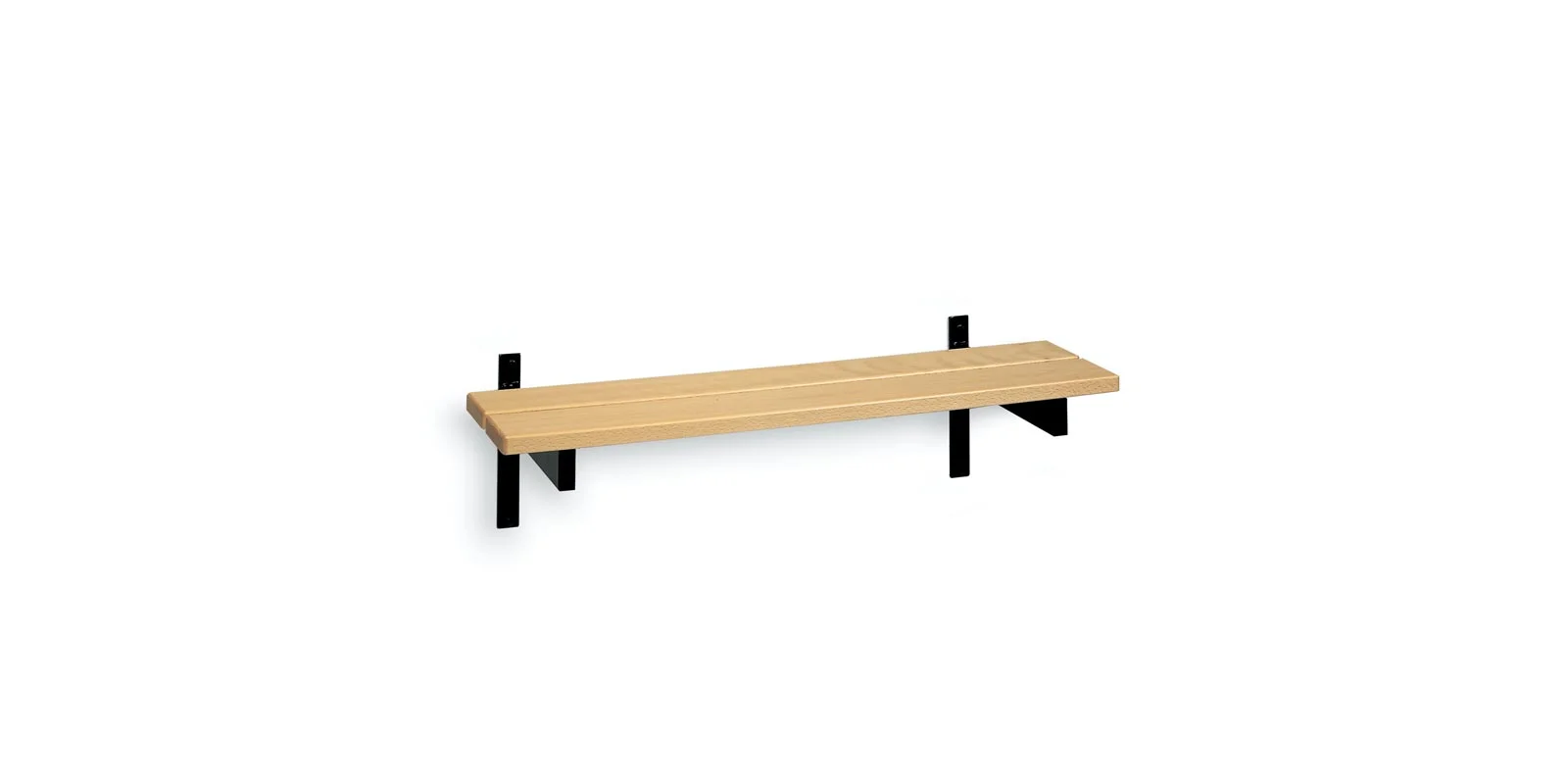 Wall-mounted bench 