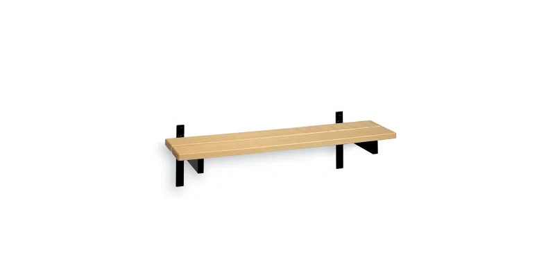 Wall-mounted bench 