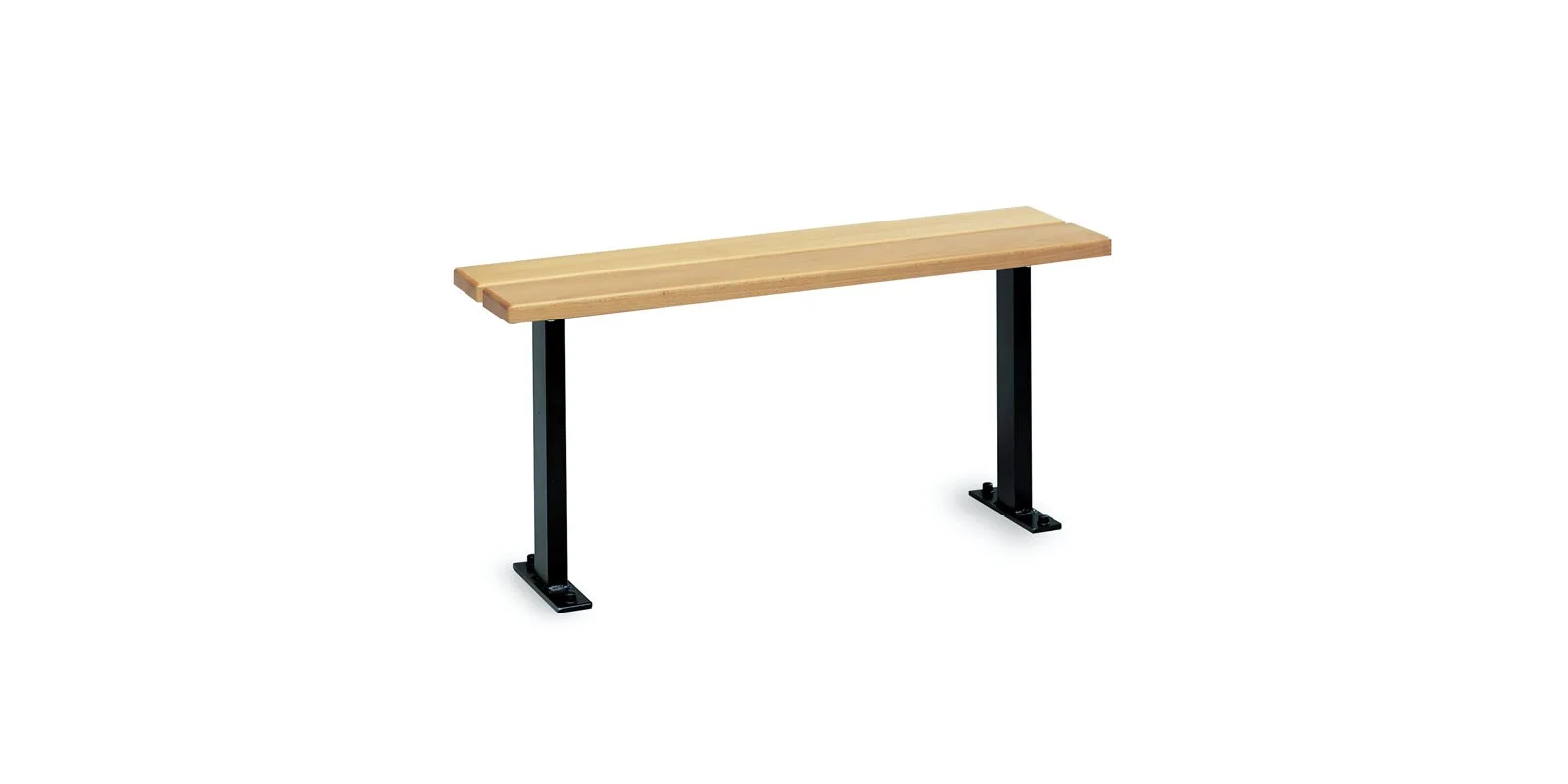 Bench for floor mounting