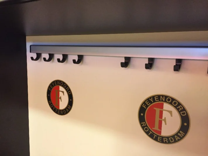 Wandgarderobe Feyenoord