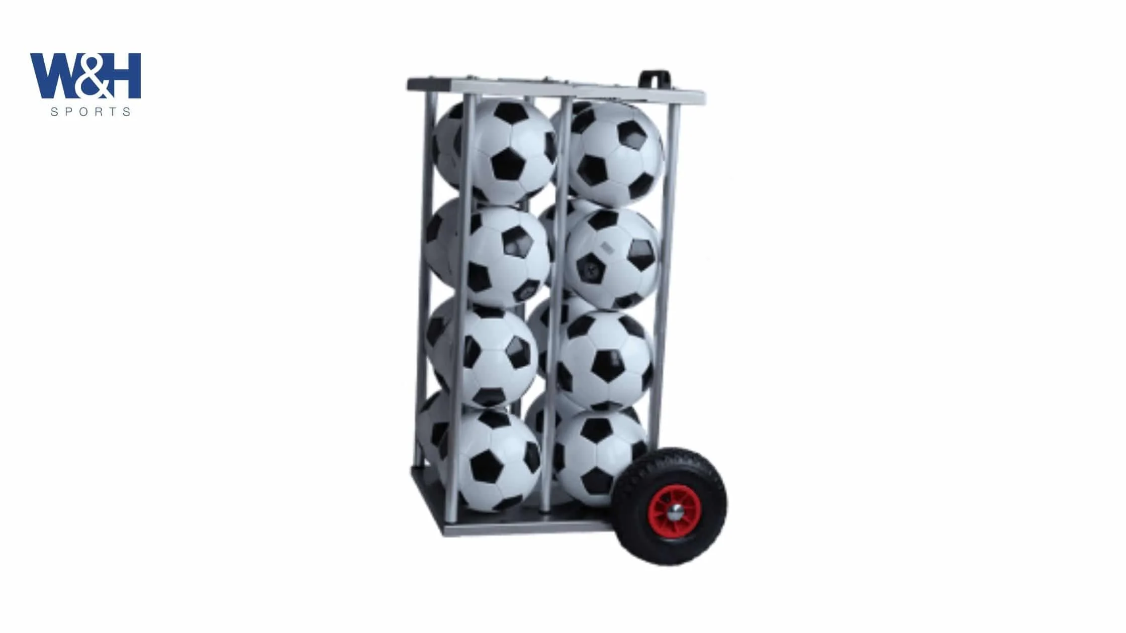 Ball trolley for 16 balls