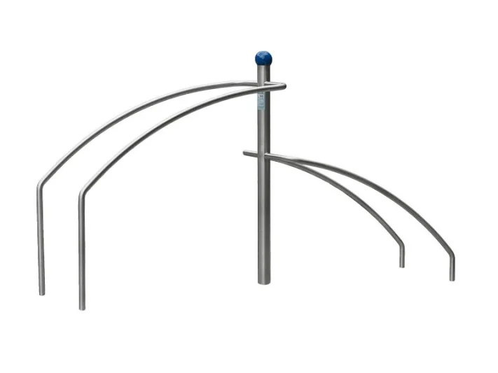 modern line buiten fitness Fitnesstoestel voor pull en push ups