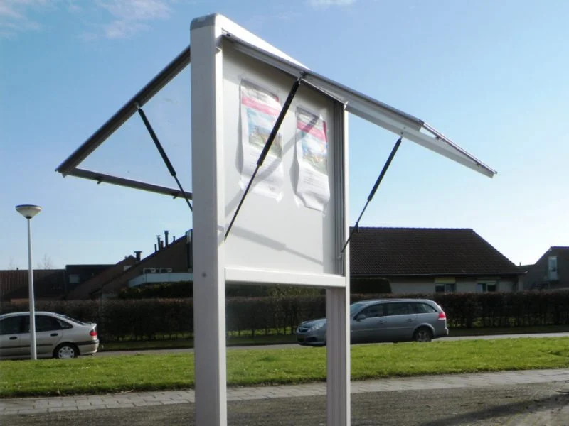 Outdoor information board (double-sided)