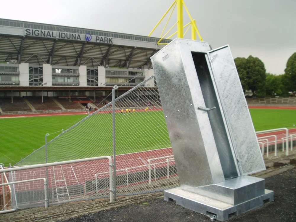 flexibele hekwerken stadion evenementen