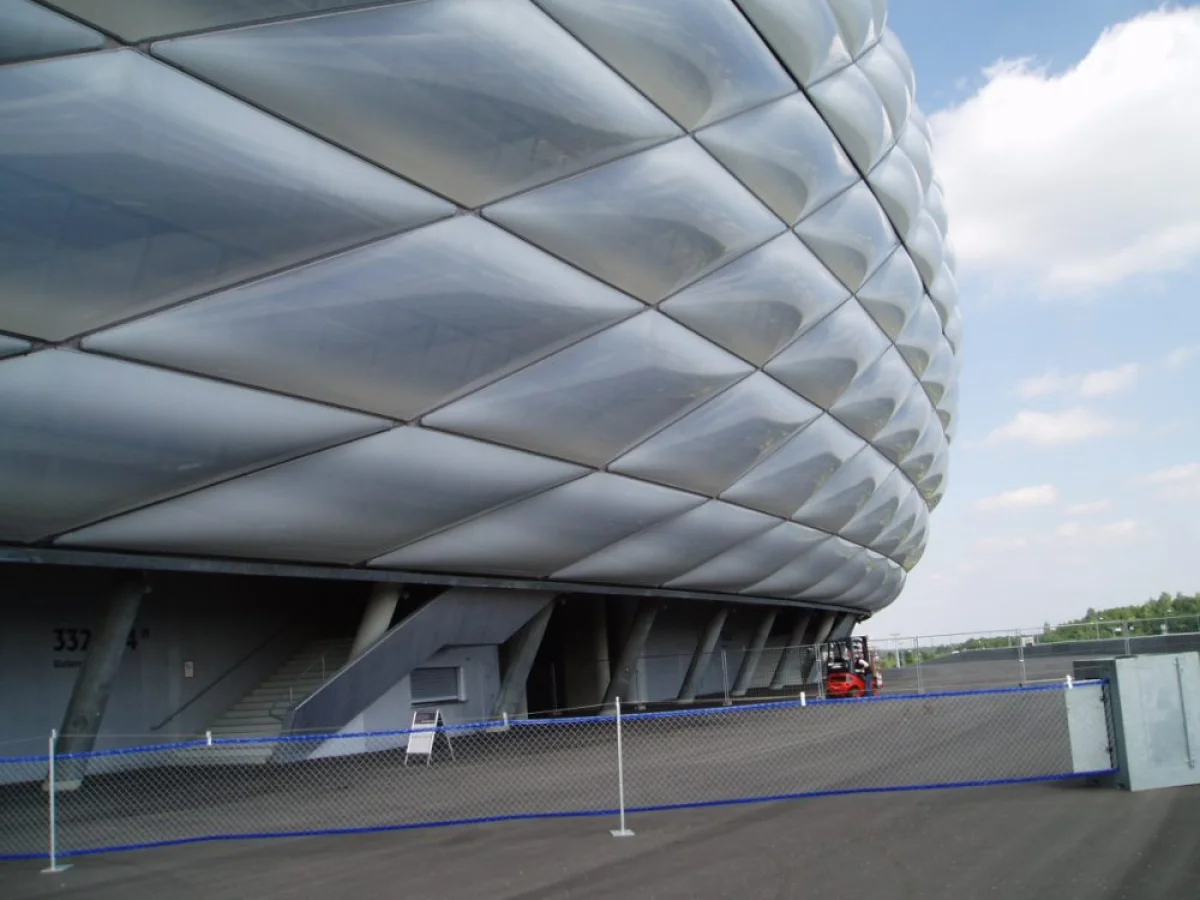 flexibele hekwerken stadions