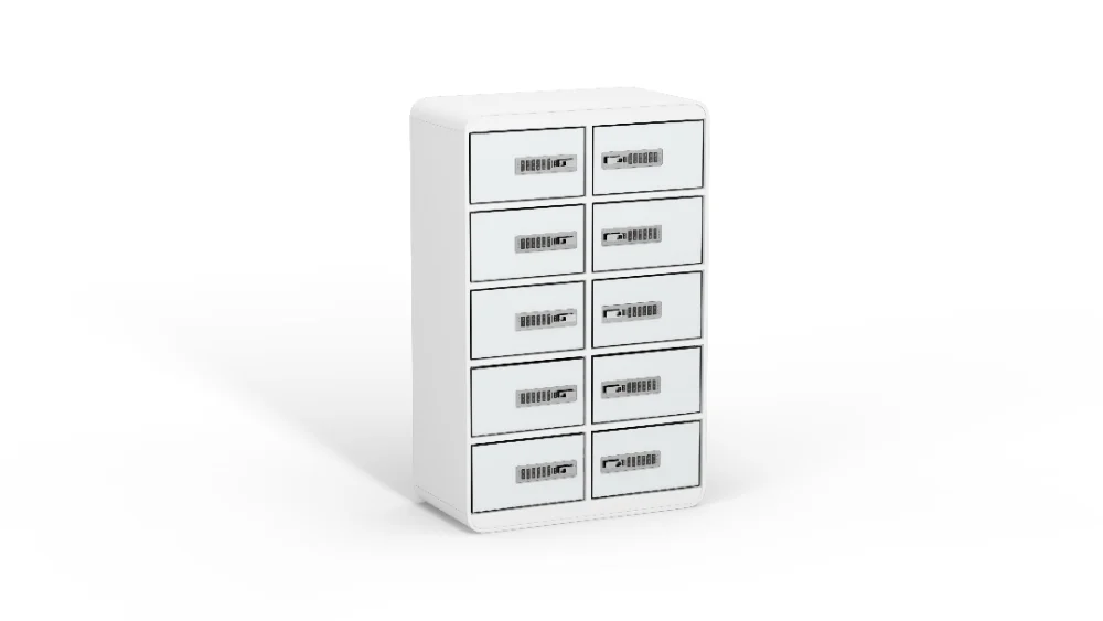 Oplaadlocker 10 vakken