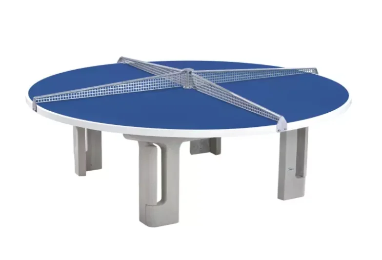 tafeltennistafel rond vier speelvlakken