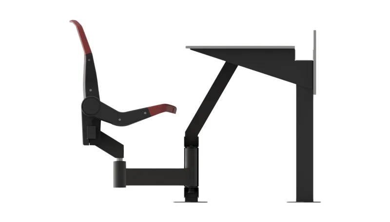 Wegdraaibare perstafel 2