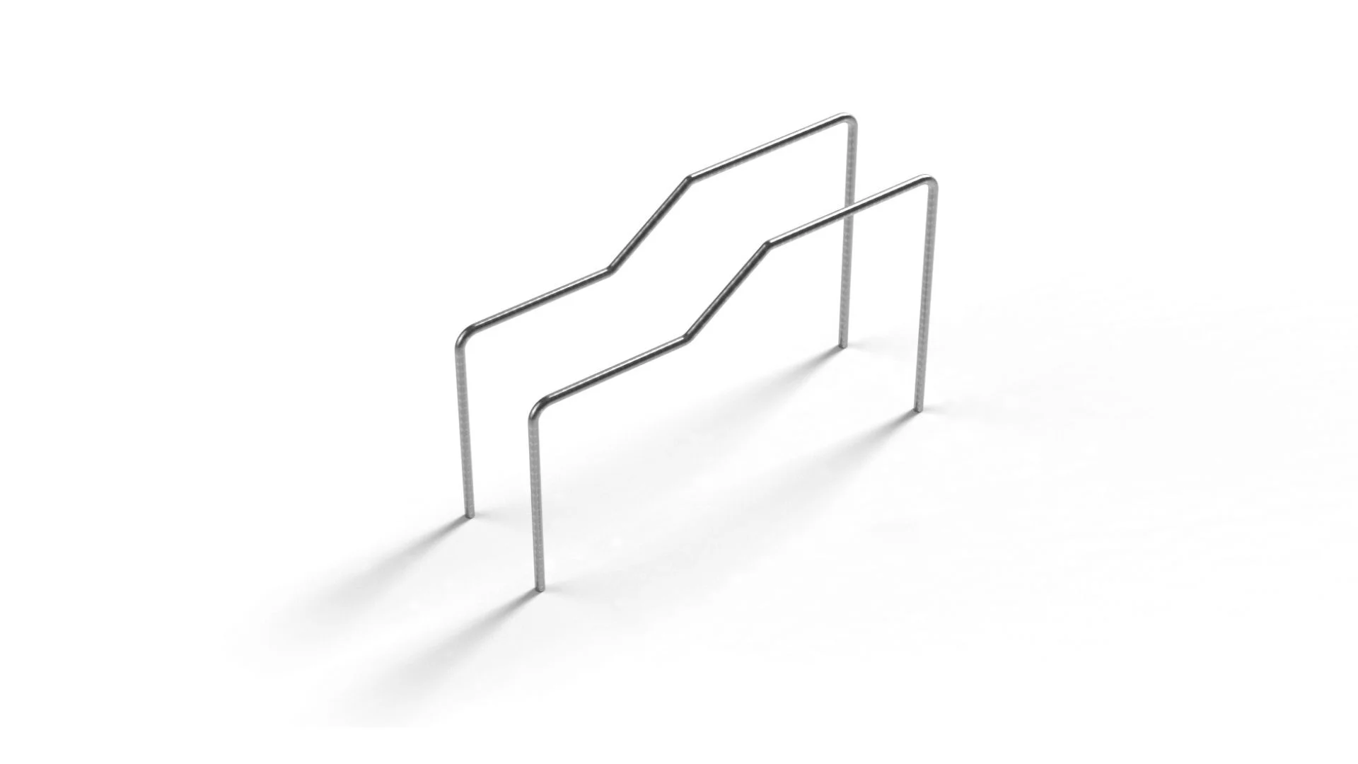 Two level dip bar calisthenics