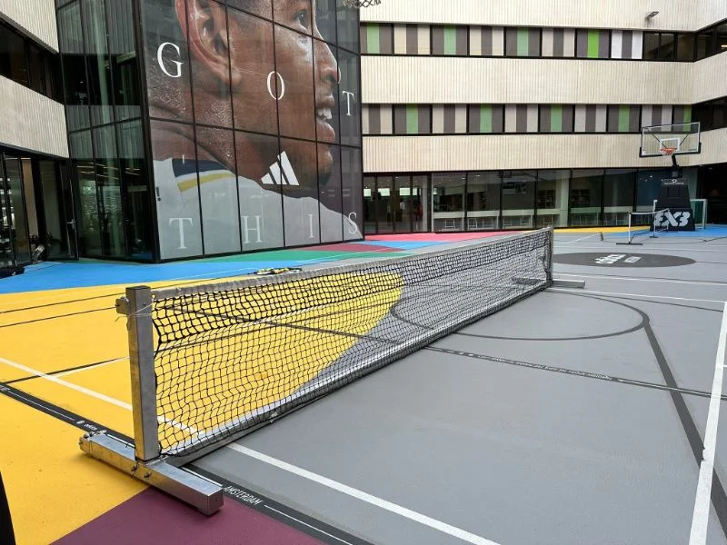 Mobile pickleball installation