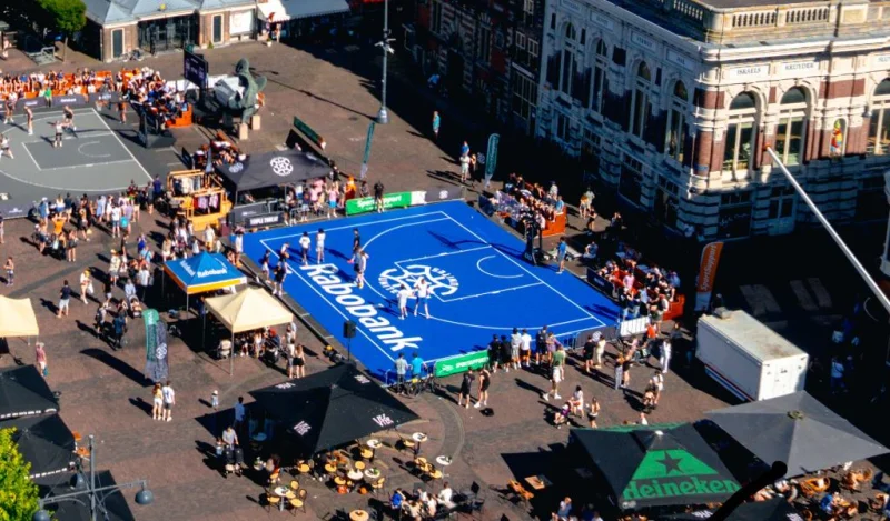 Modulaire sportvloer Haarlem