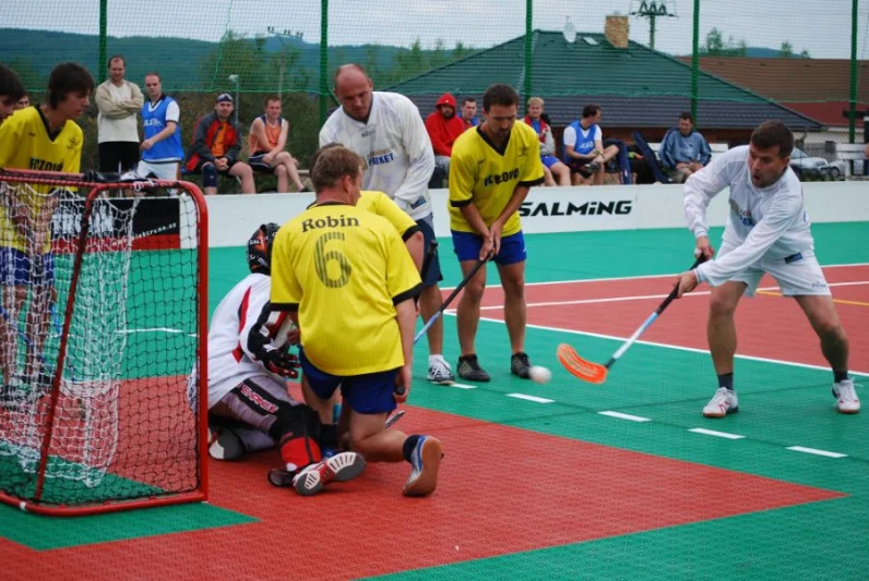 Vloer floorball