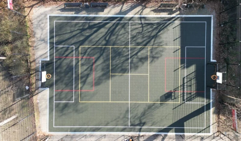 GreenMatter modular sports floor