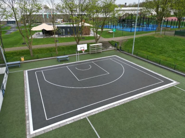 GreenMatter modular sports floor