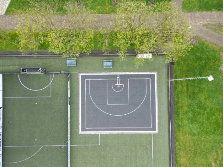 GreenMatter modular sports floor