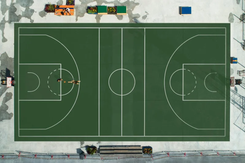 GreenMatter modular sports floor
