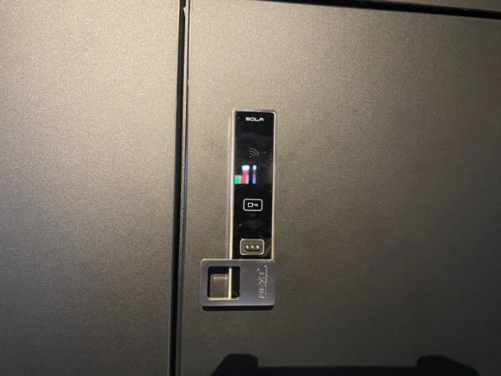 Lockers with RFID and pin code lock