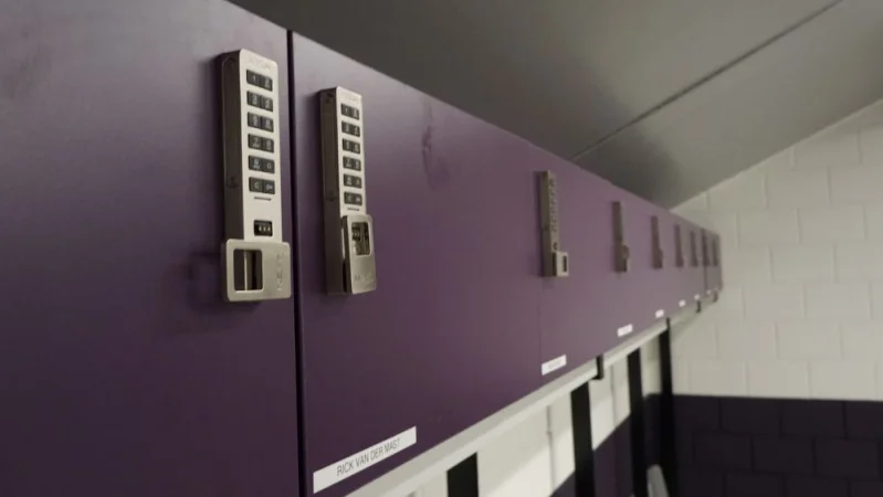 Lockers with RFID and pin code lock