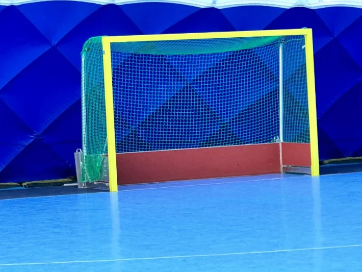 Indoor hockey goal ''Dome Edition''