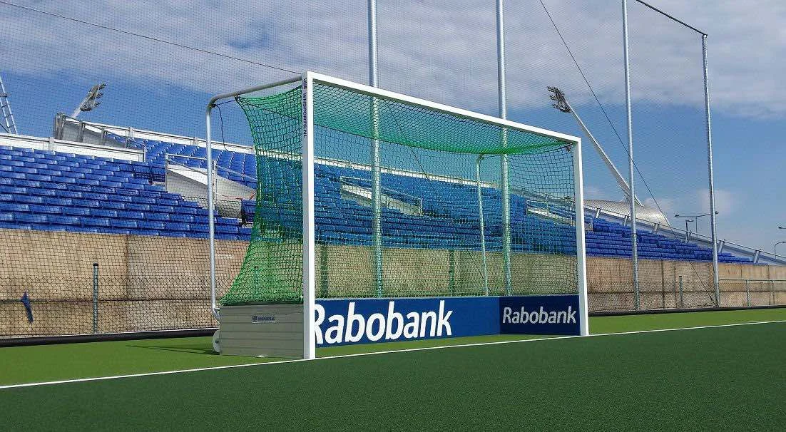Logomat voor hockeydoelen