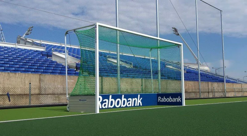 Logomat voor hockeydoelen