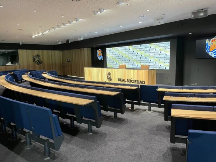 Persruimte inrichting Real Sociedad