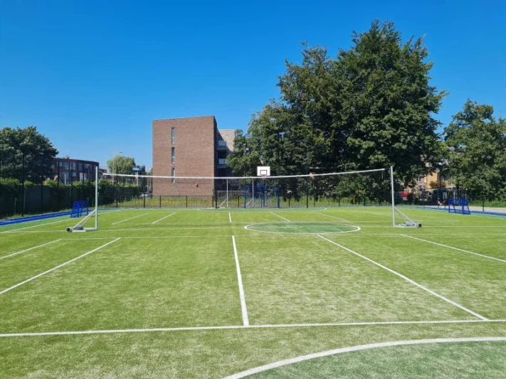 Mobiele multifunctionele palen volleybal 2