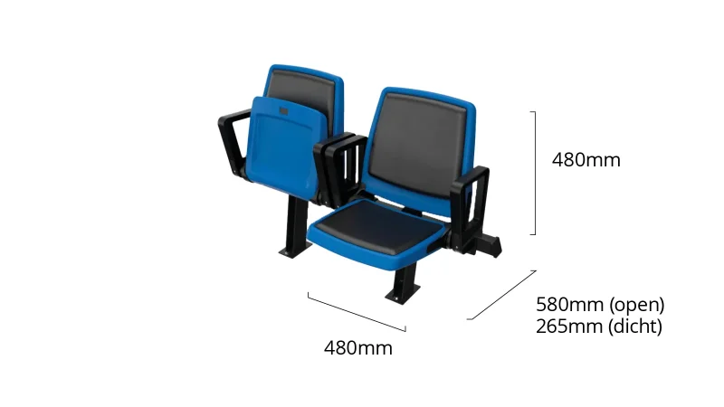 Stadium seat / grandstand seat Sittem PREMIUM