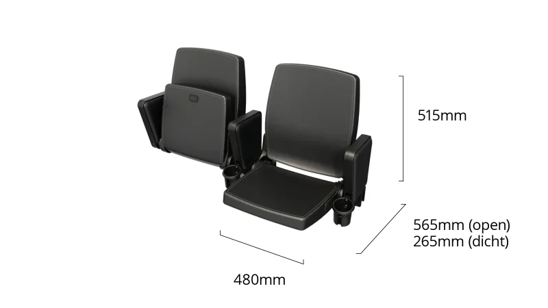Stadium seat / grandstand seat Sittem SUITE