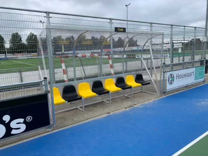 Handbal dug out TOGB