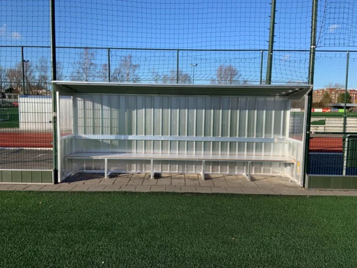 Fully welded aluminium dug out