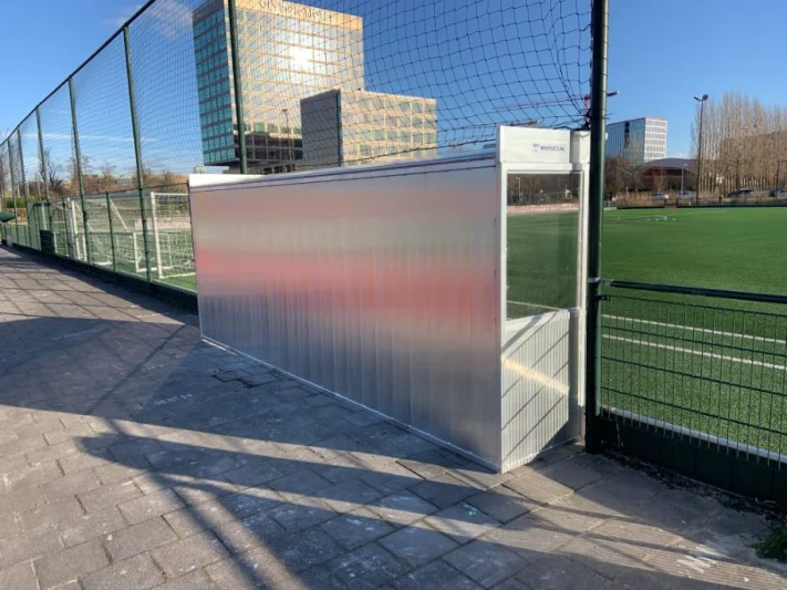 Fully welded aluminium dug out