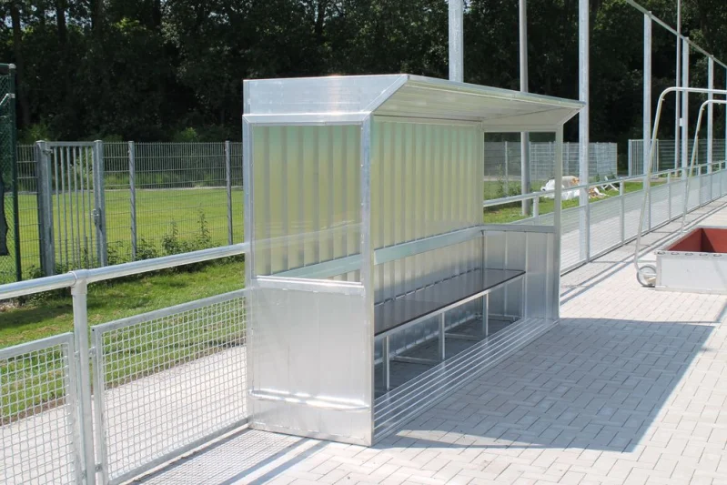 Fully welded aluminium dug out