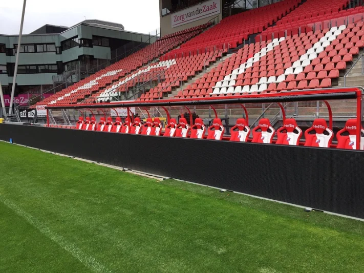 Dug out stadions