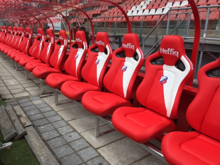 dug-outs voor stadions