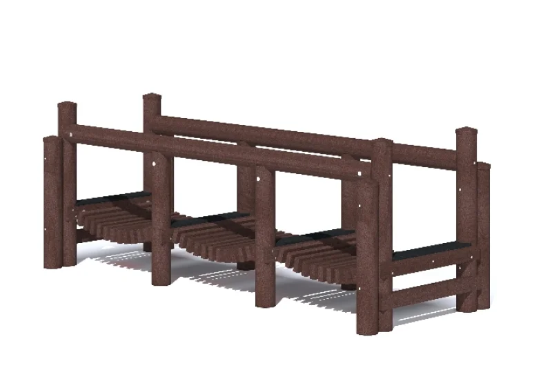 Balancing equipment "Suspension bridge - freestanding model"
