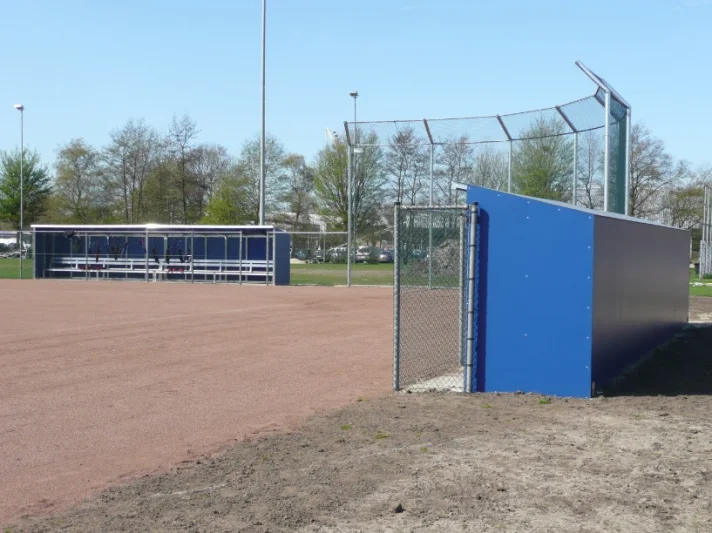 Dugouts for baseball and softball