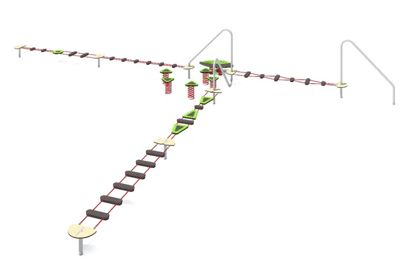 Low ropes course "Balance Act 6"