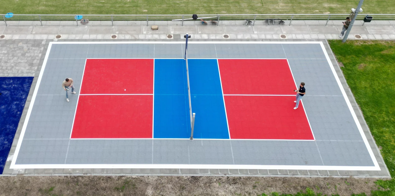 Pickleball court Ultimat Flow modulaire sportvloer WION