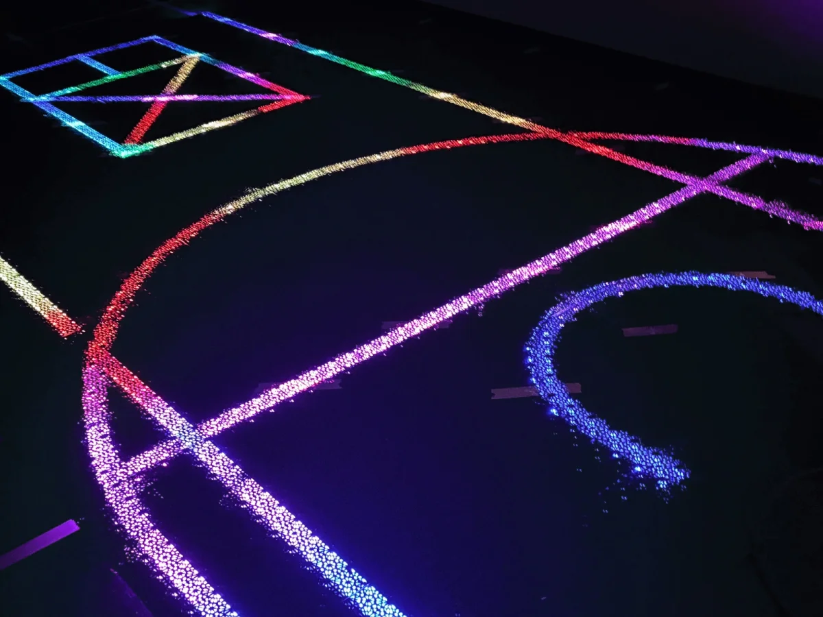 Modulaire Led vloer!
