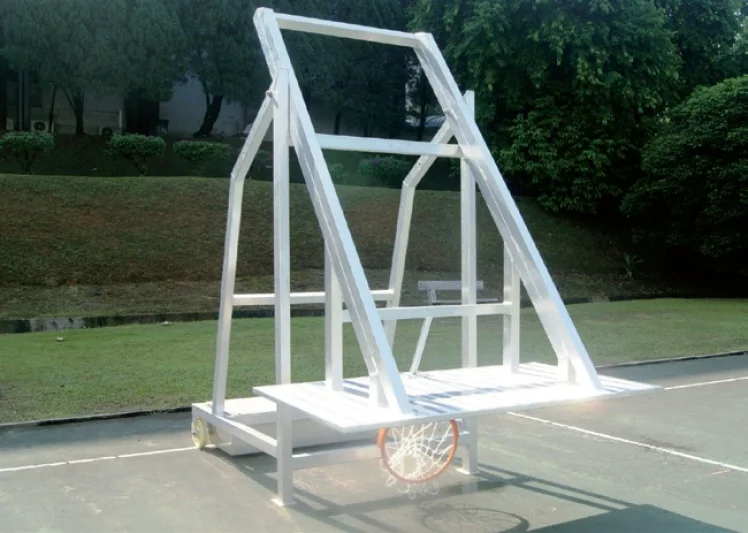 Mobile basketball installation
