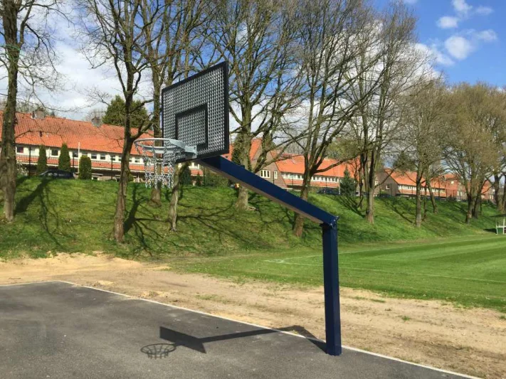 Basketball post ‘unbreakable strong’