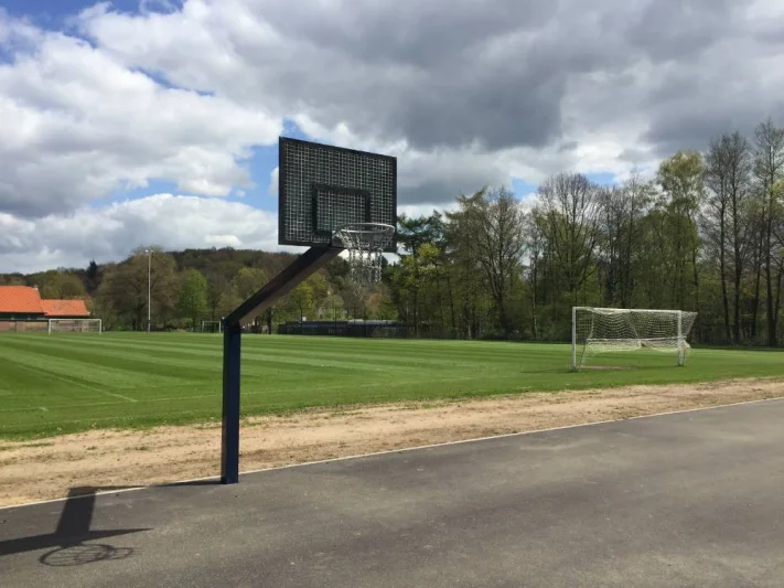 Basketball post ‘unbreakable strong’